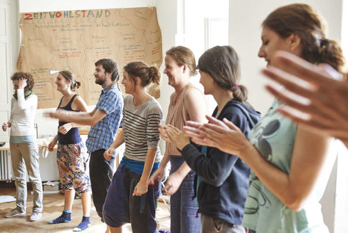 Eine Theaterwerkstatt zu Zeitwohlstand