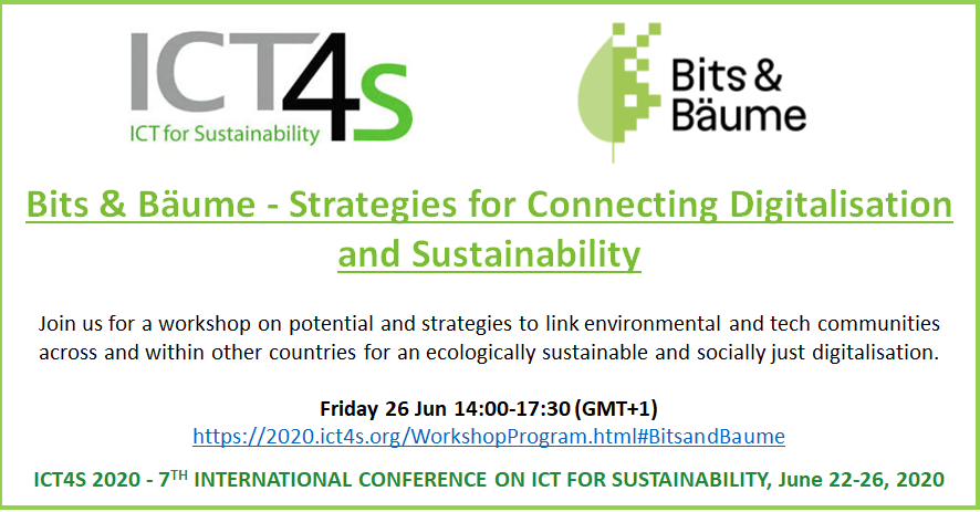 Bits & Bäume – Strategies for Connecting Digitalisation and Sustainability