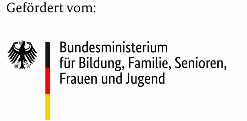 Gefördert vom Bundesministerium für Bildung, Familie, Senioren, Frauen und Jugend